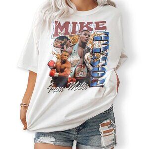 Retro Boxing Legend Tee – 90s Style Sports Graphic Shirt